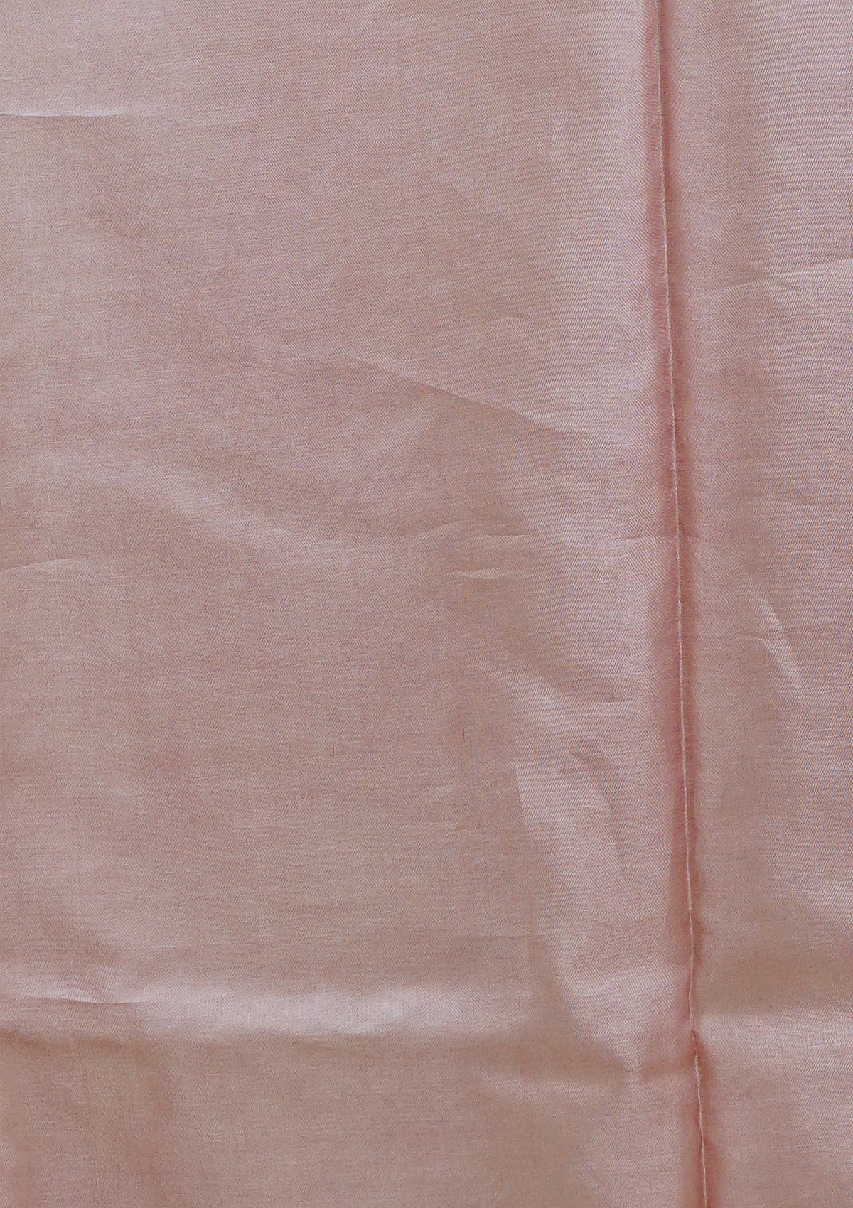 Handwoven Powder Pink Tussar Silk Saree