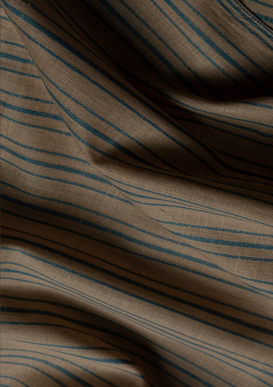 Handwoven Cedar Vegetable Silk Fabric