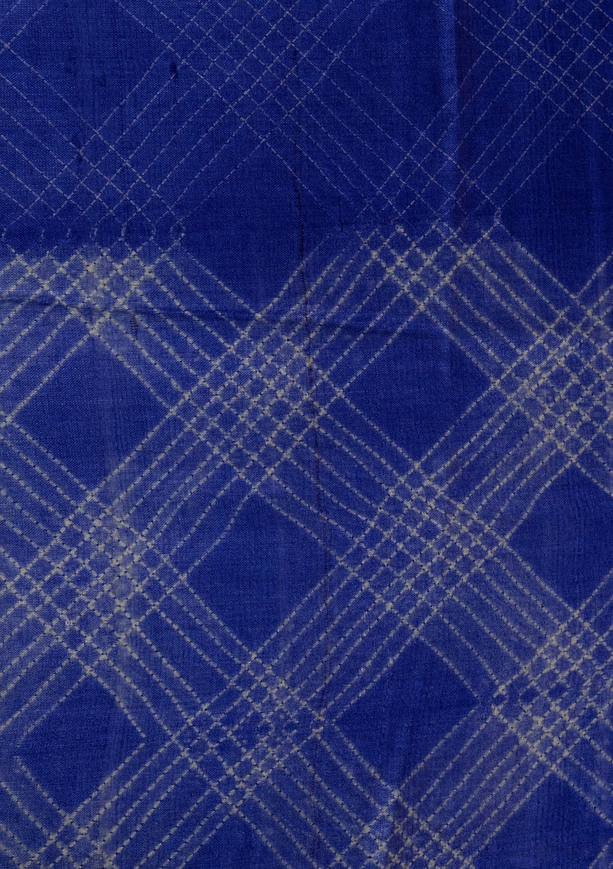 Handwoven Blue Shibori Fabric